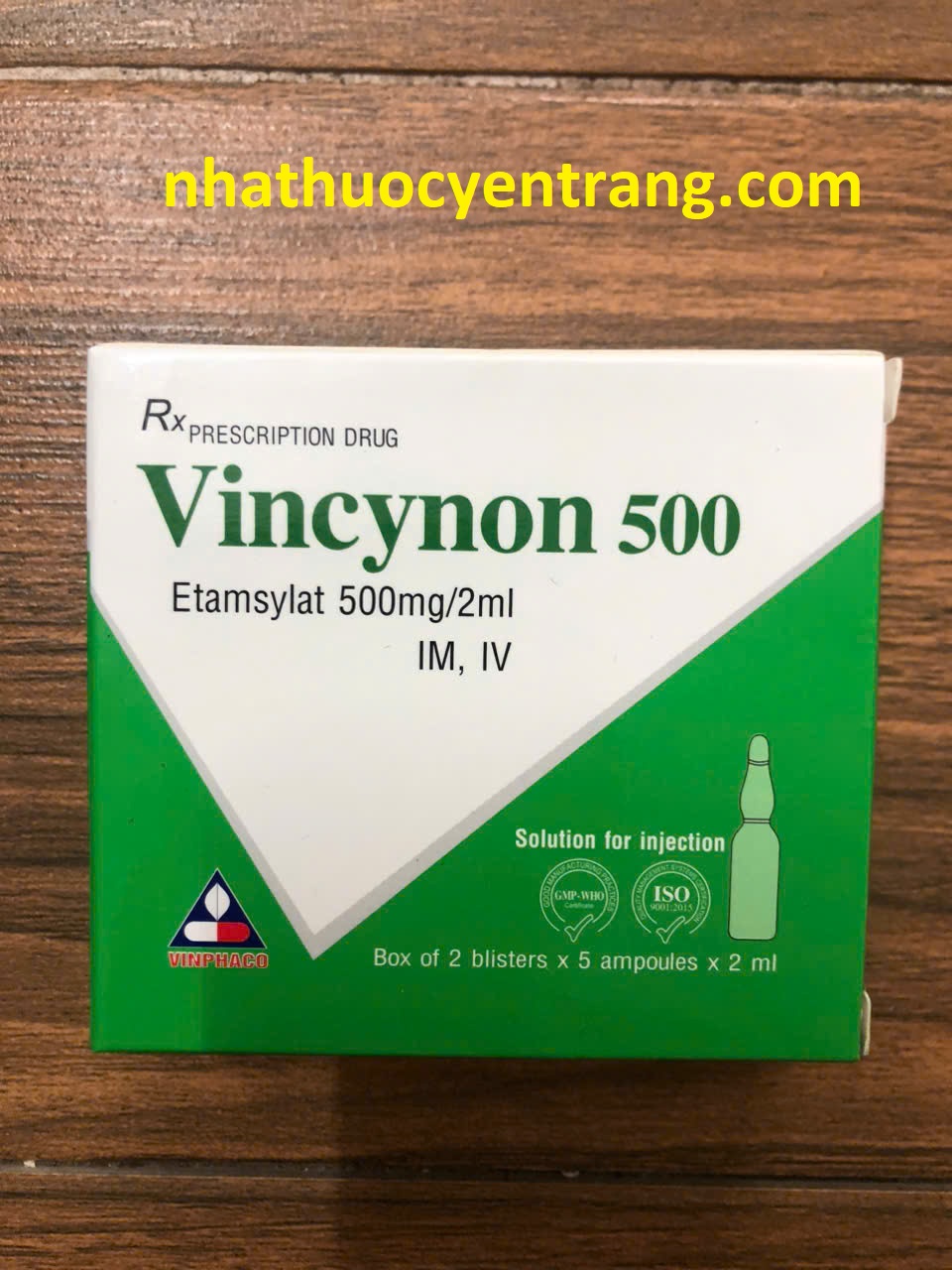 Vincynon 500mg/2ml