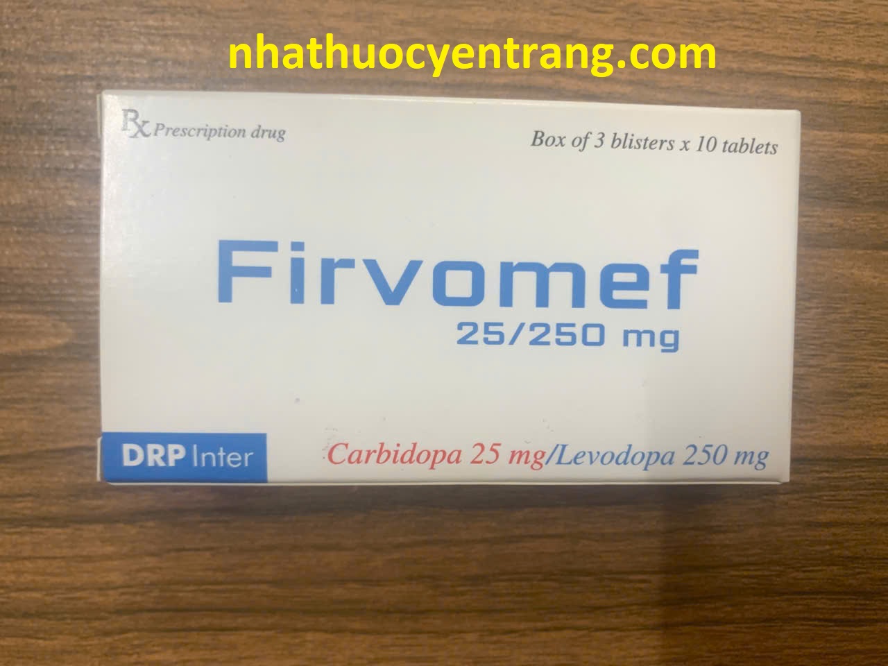 Firvomef 25/250mg