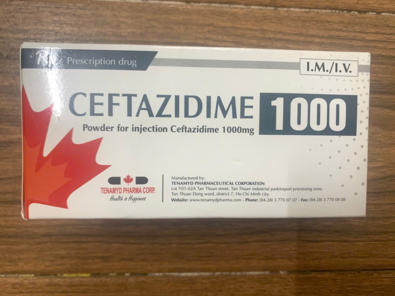 TENAMYD-CEFTAZIDIME 1000