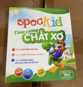 Speckid Tăng cường chất xơ