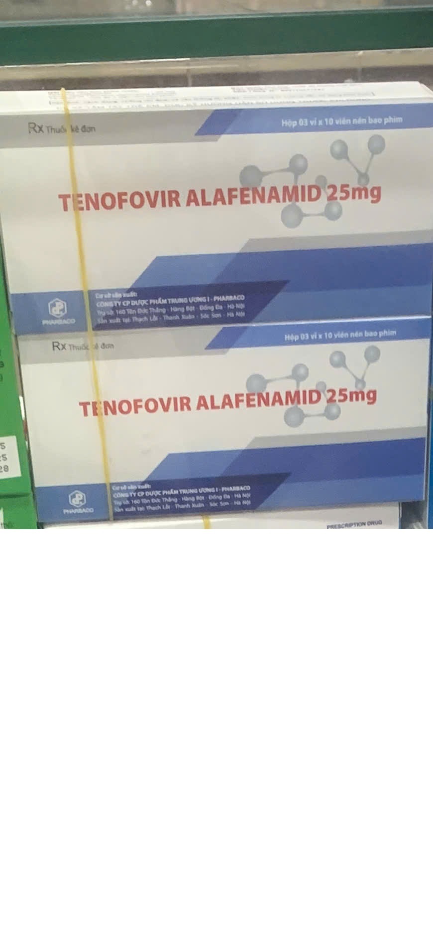 Tenofovir Alafenamid 25mg Pharbaco
