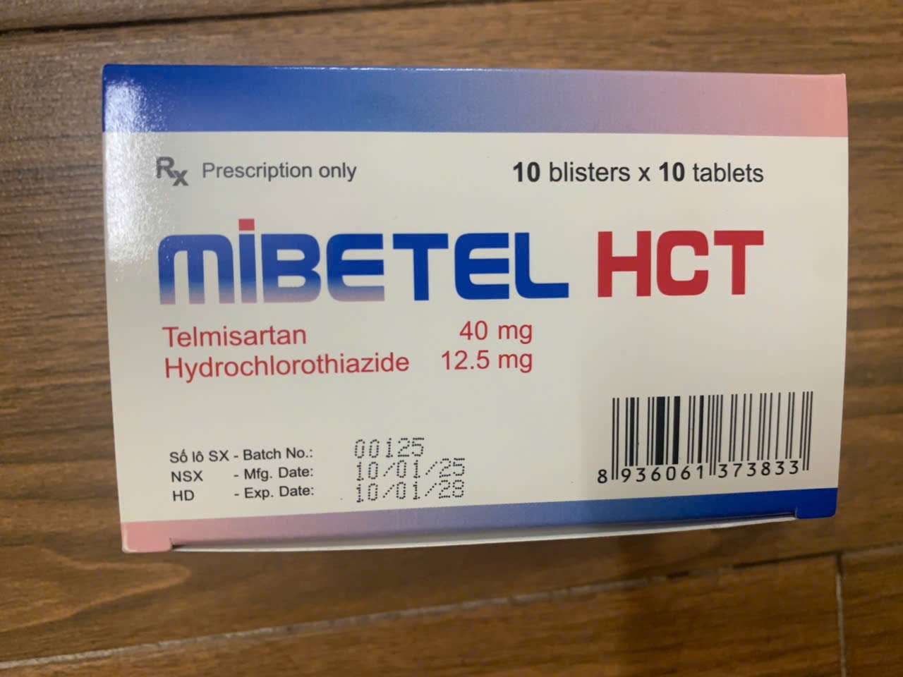 Mibetel HCT 40/12.5 mg