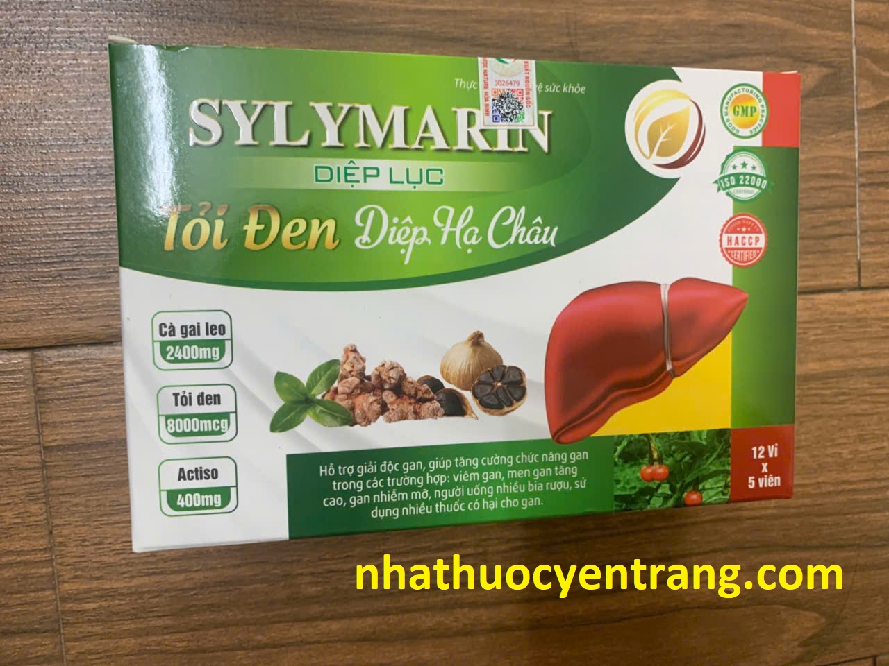 Sylymarin Diệp Lục Tỏi Đen Diệp Hạ Châu