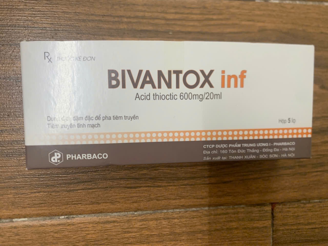 Bivantox 600mg/20ml