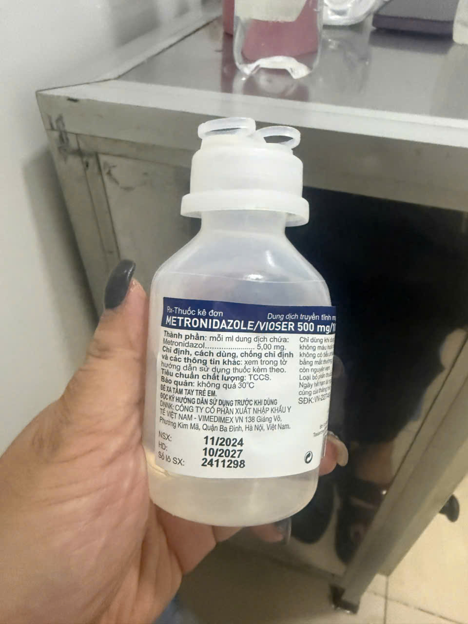 Metronidazole Vioser 500mg