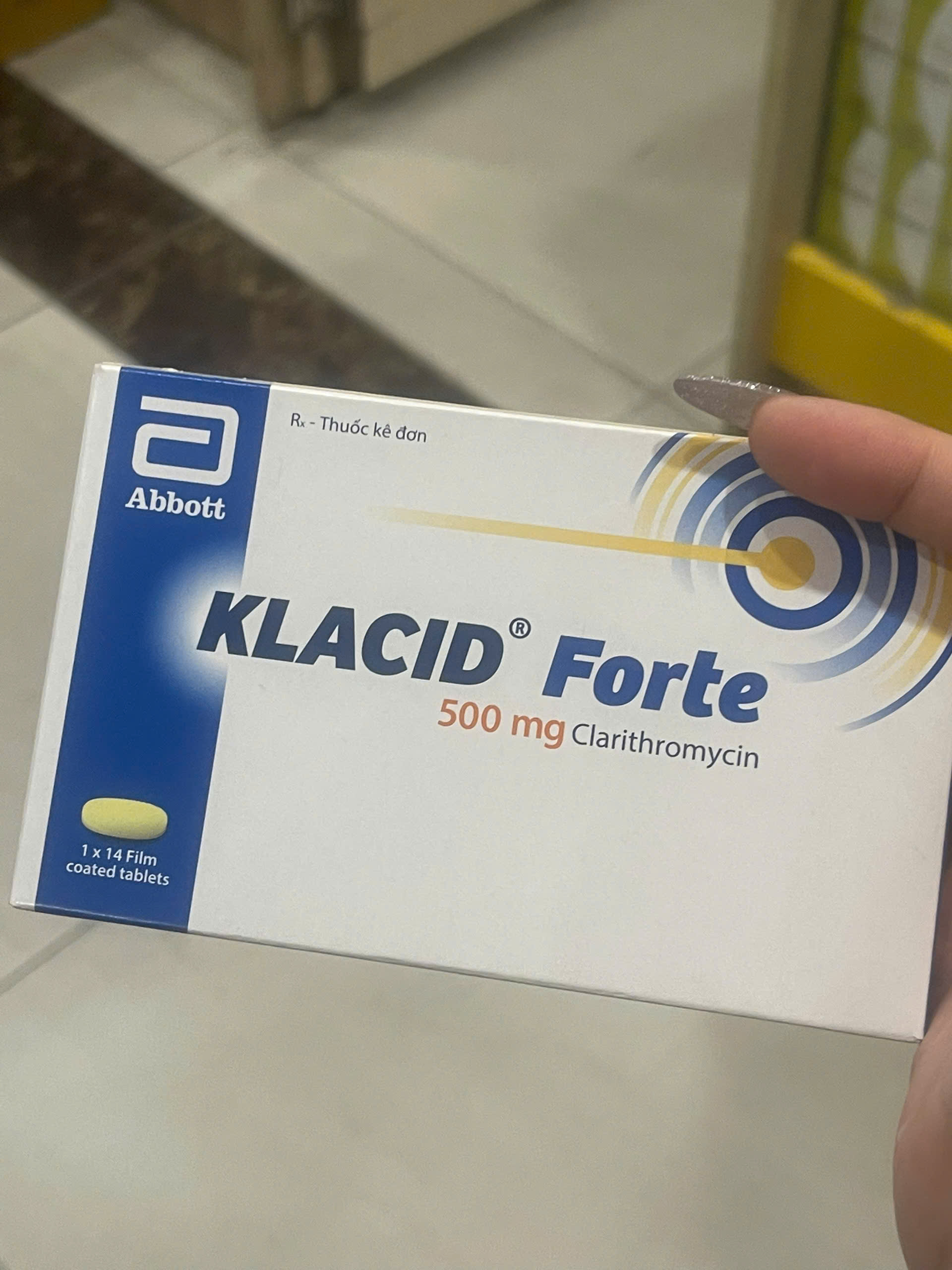 Klacid Forte 500mg