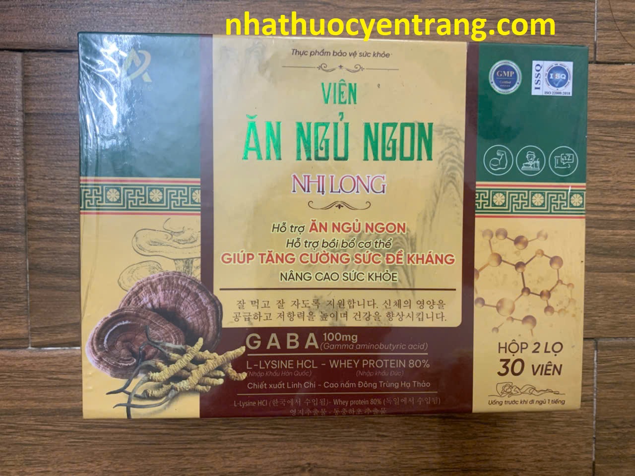 Viên ăn ngủ ngon Nhị Long (hộp 60 viên)