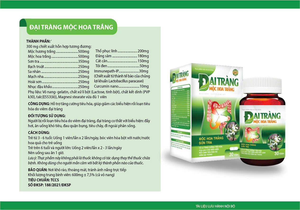 Đại Tràng Mộc Hoa Trắng