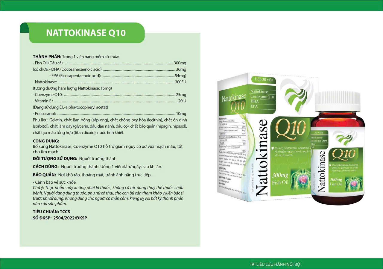 Nattokinase Q10