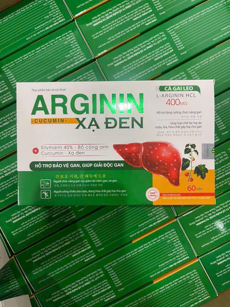 Arginin Cucumin Xạ Đen