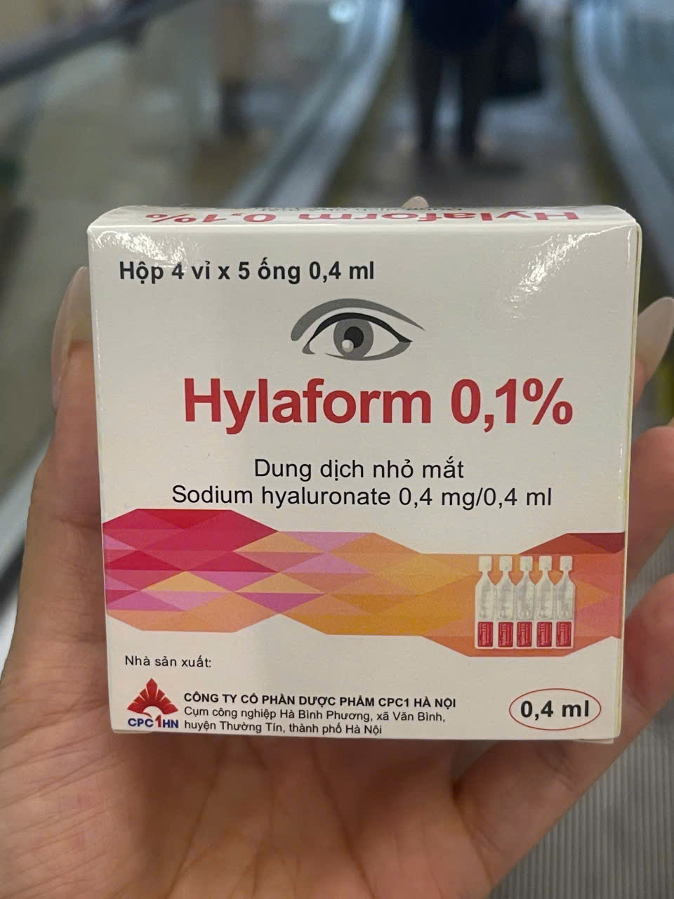 Hylaform 0.1% 0.4ml