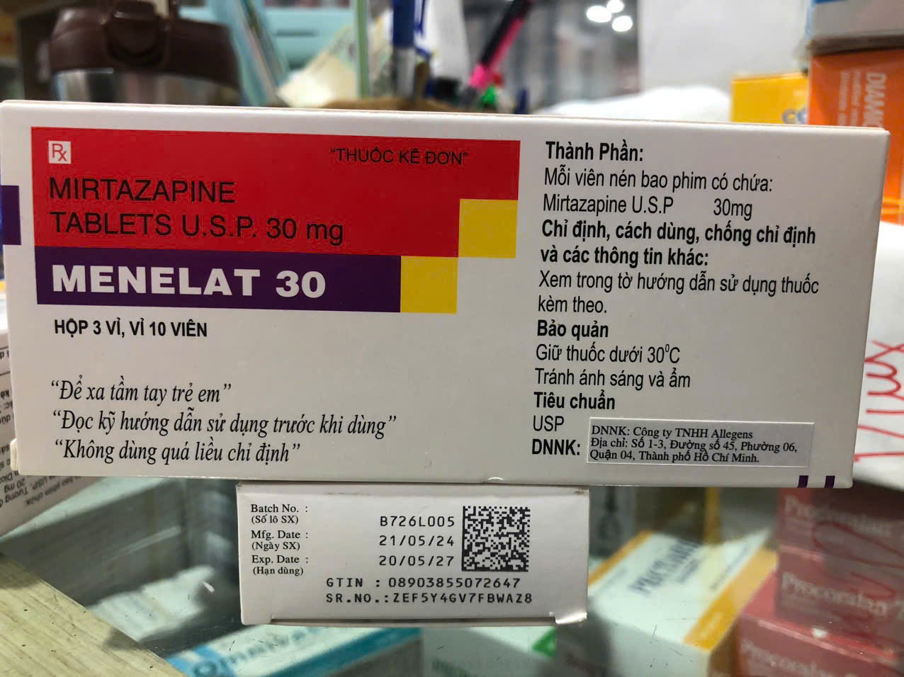 Menelat 30mg