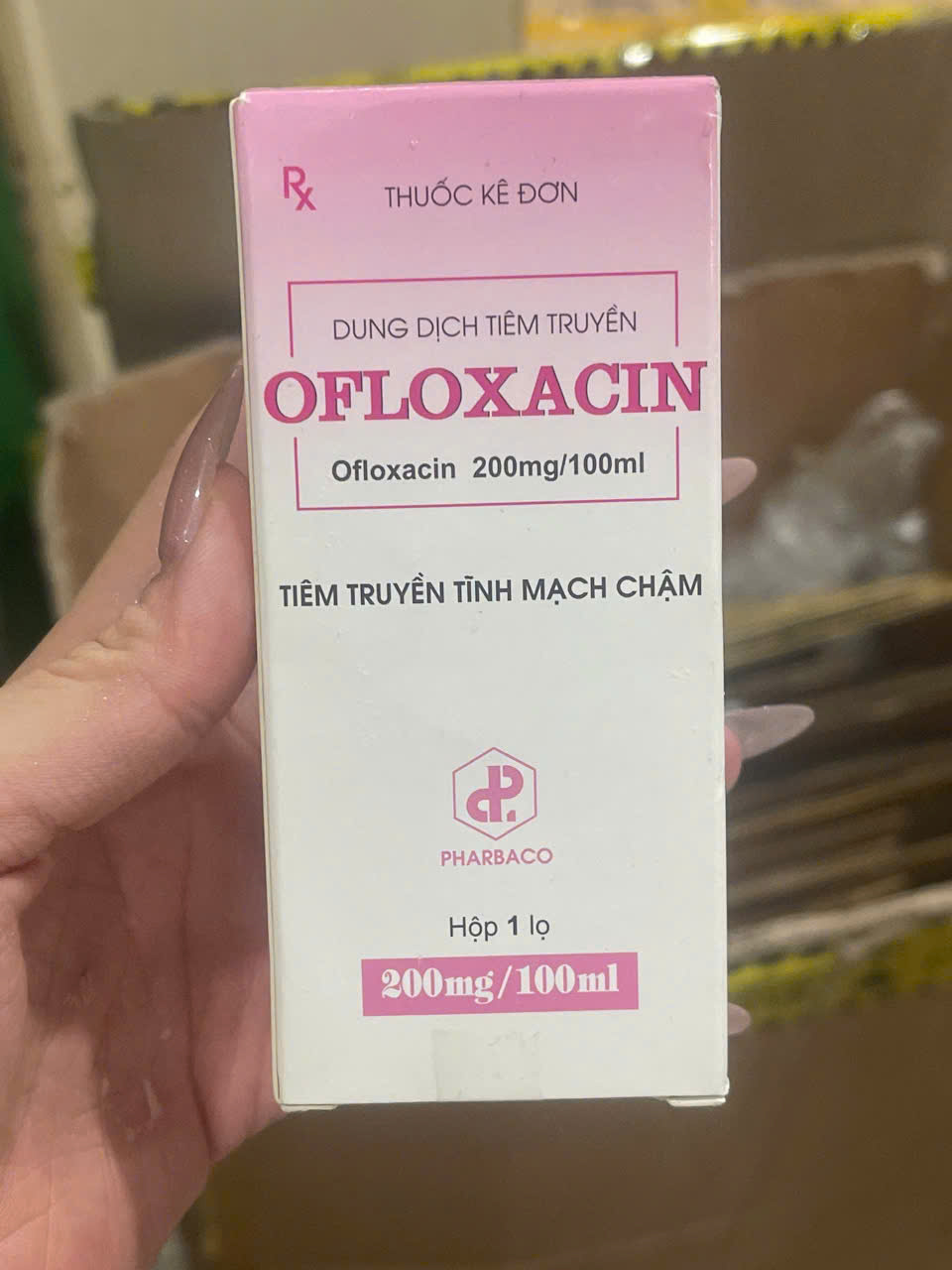 Ofloxacin 200mg/100ml