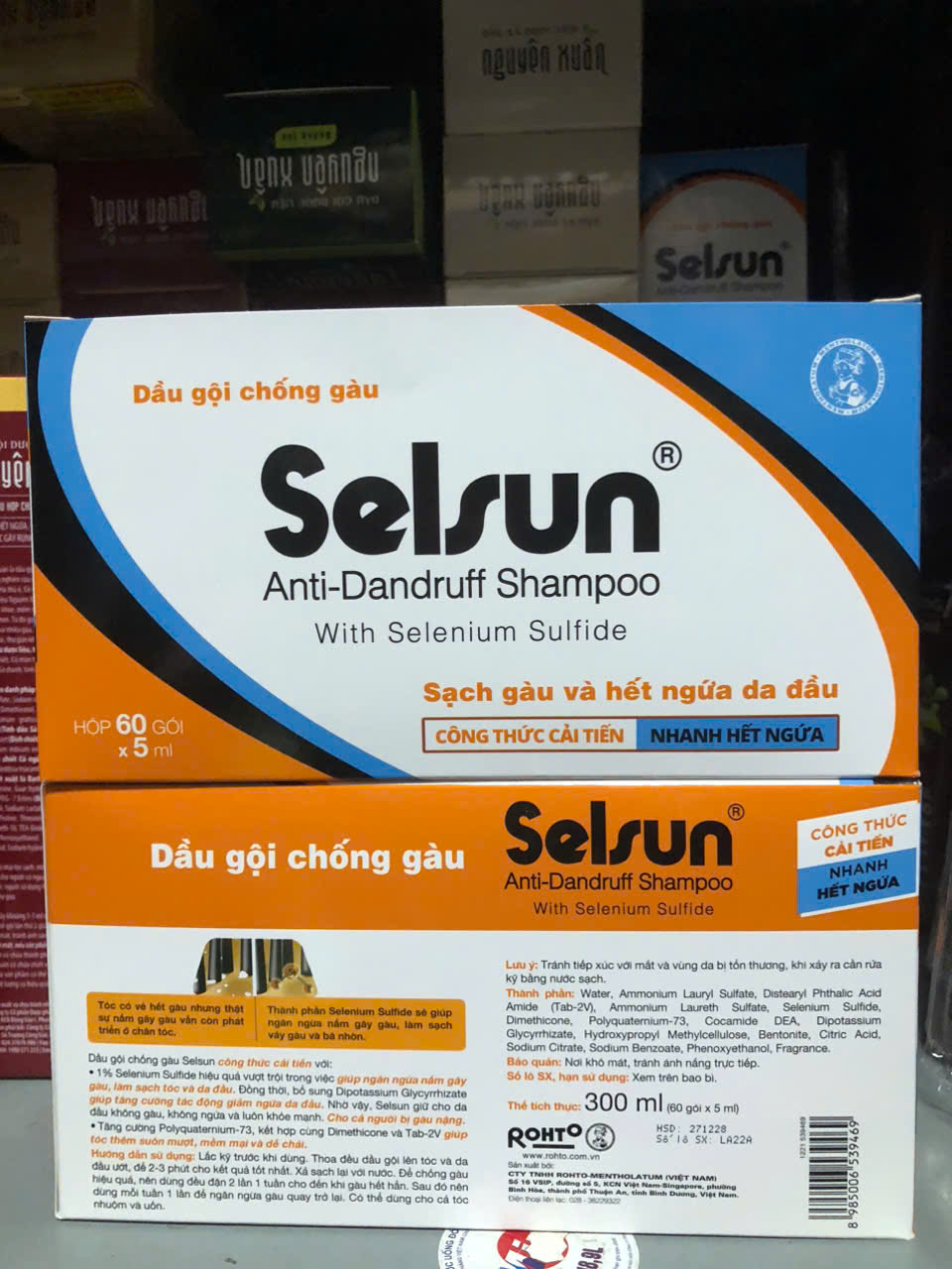 Selsun bịch 60 gói