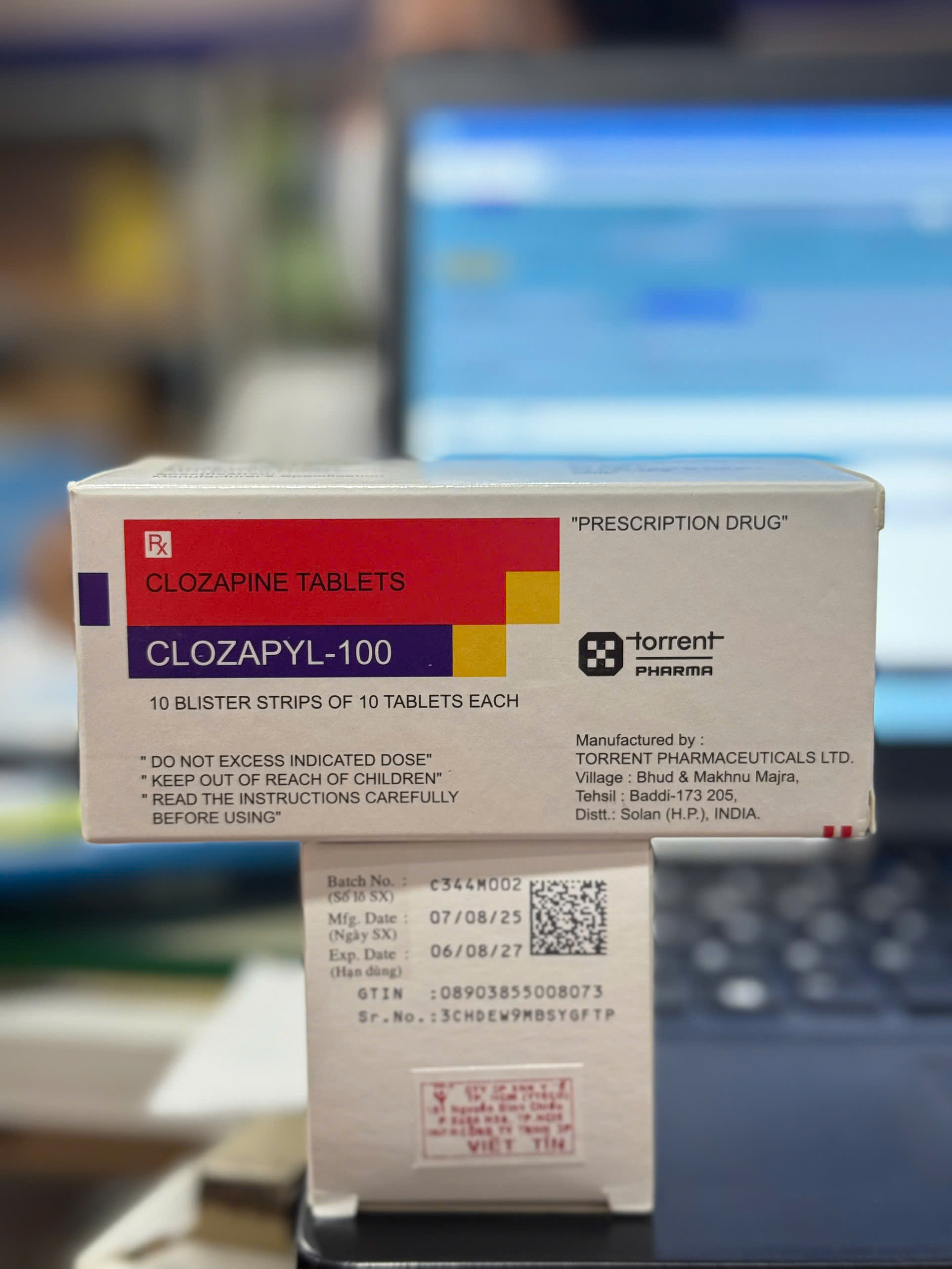 Clozapyl 100mg