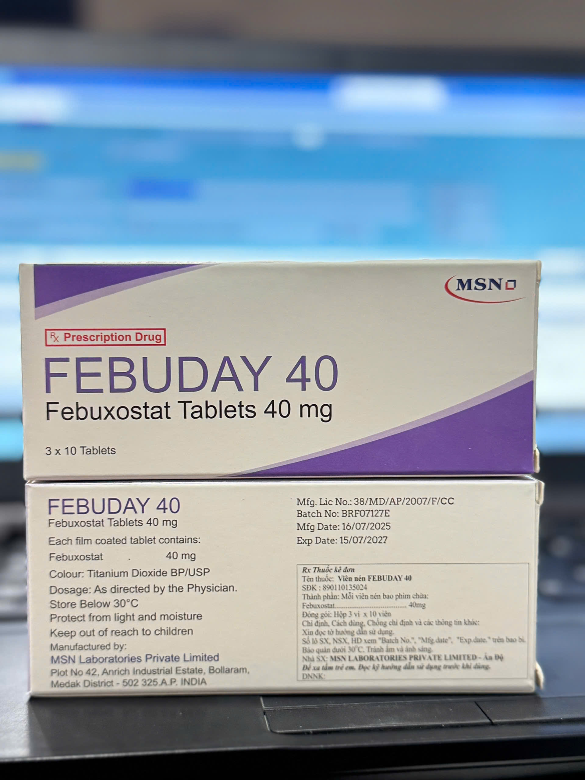 Febuday 40mg