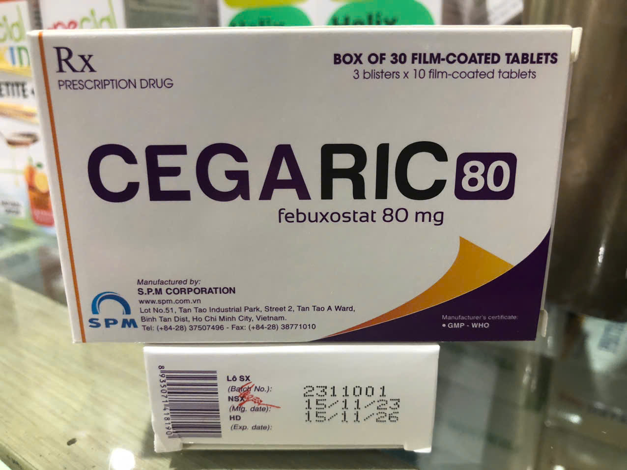 Cegaric 80mg