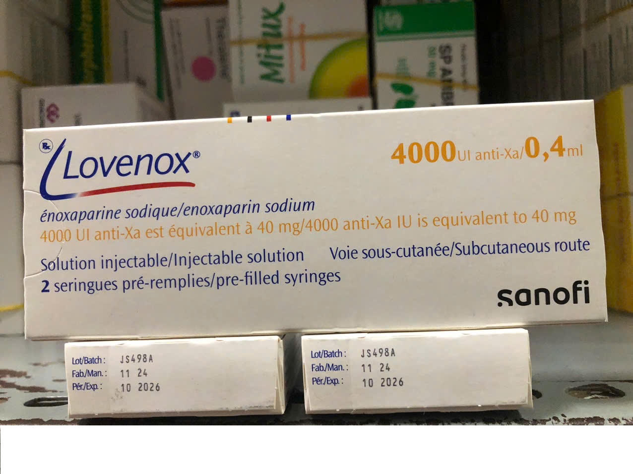 Lovenox 4000UI/0.4ml