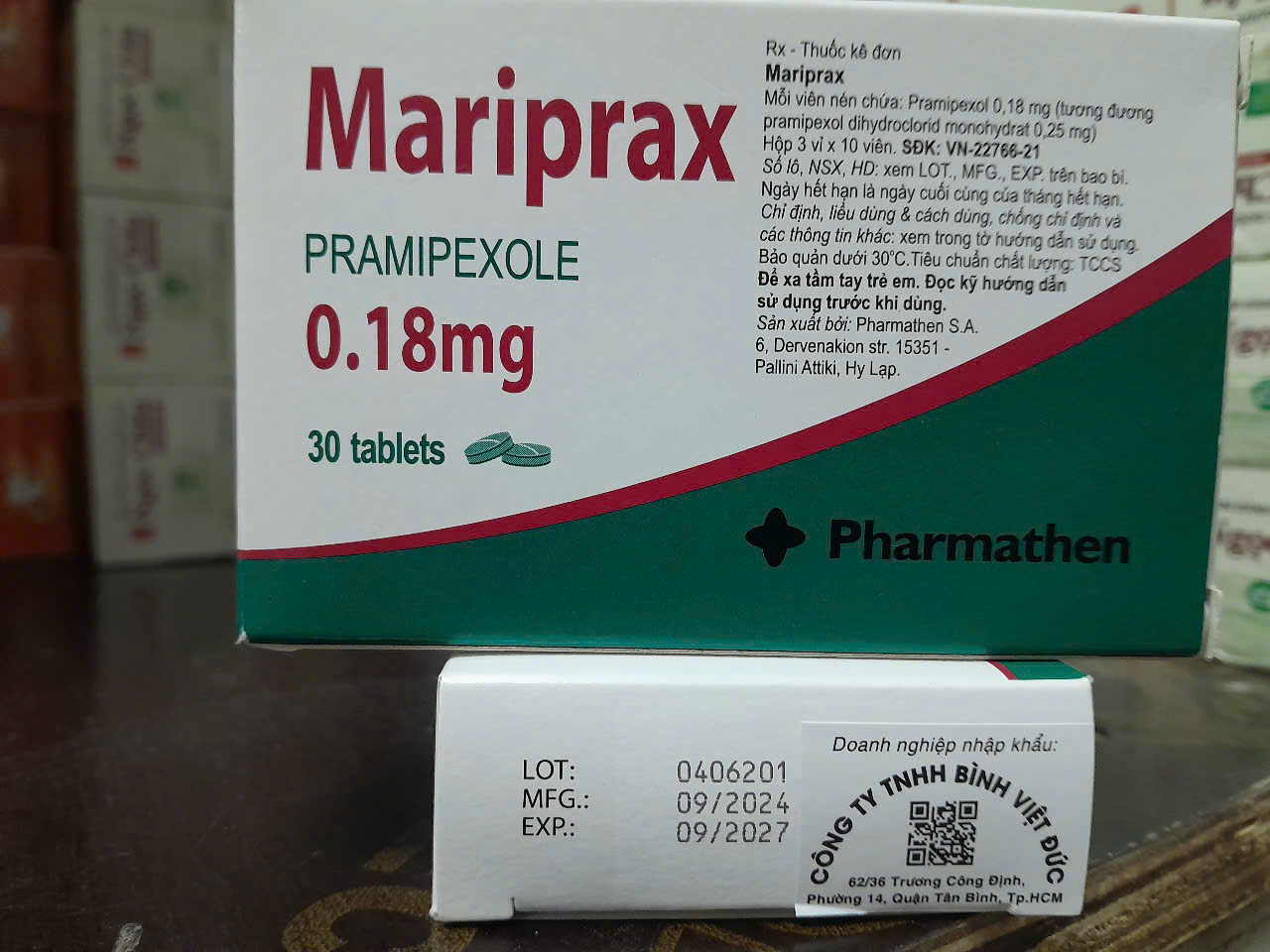 Mariprax 0.18mg