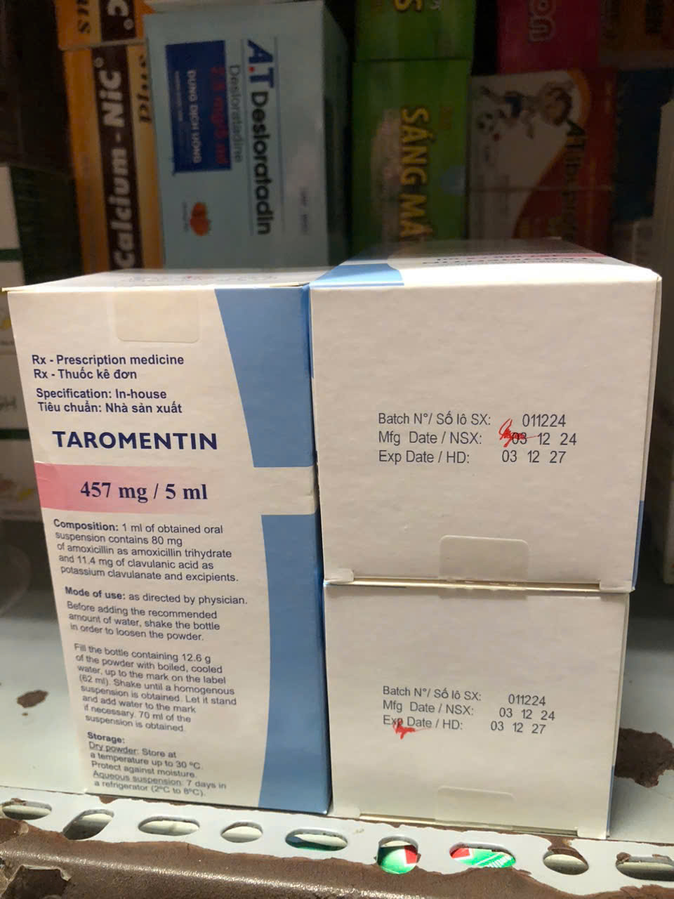 Taromentin 457mg/5ml (12.6g)