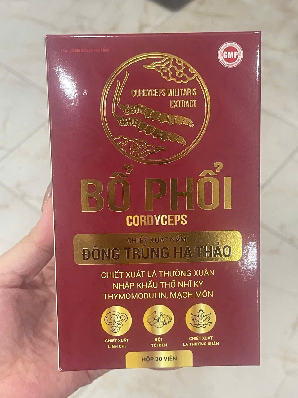 Bổ phổi Cordyceps Tradiphar