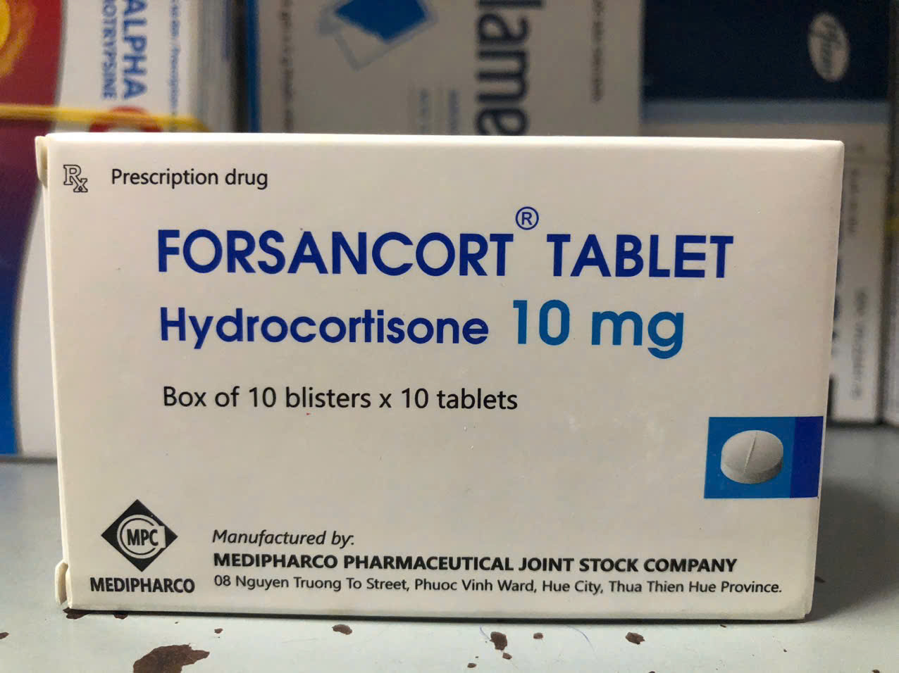 Forsancort 10mg