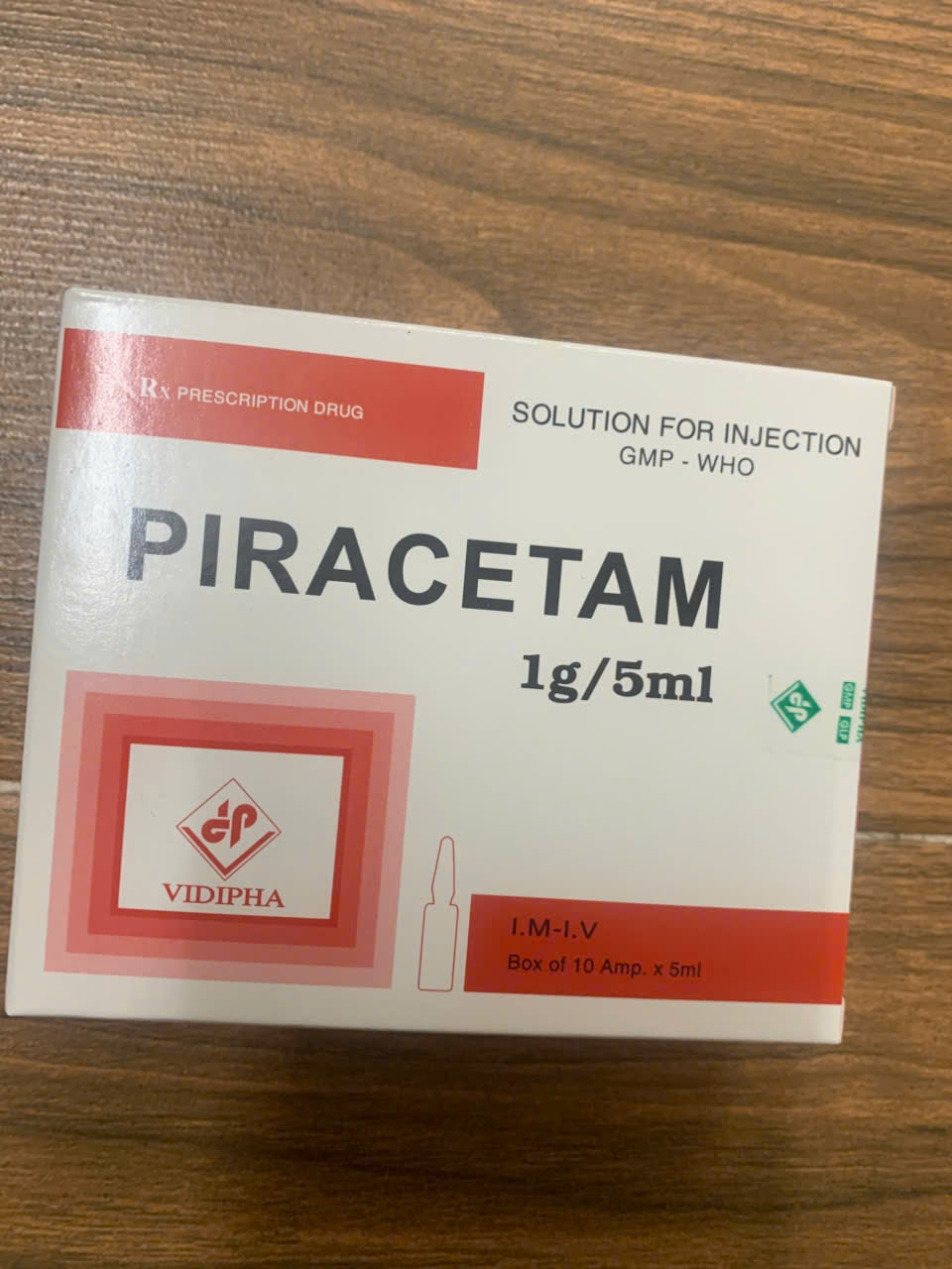 PIRACETAM 1g/5ml Vidipha