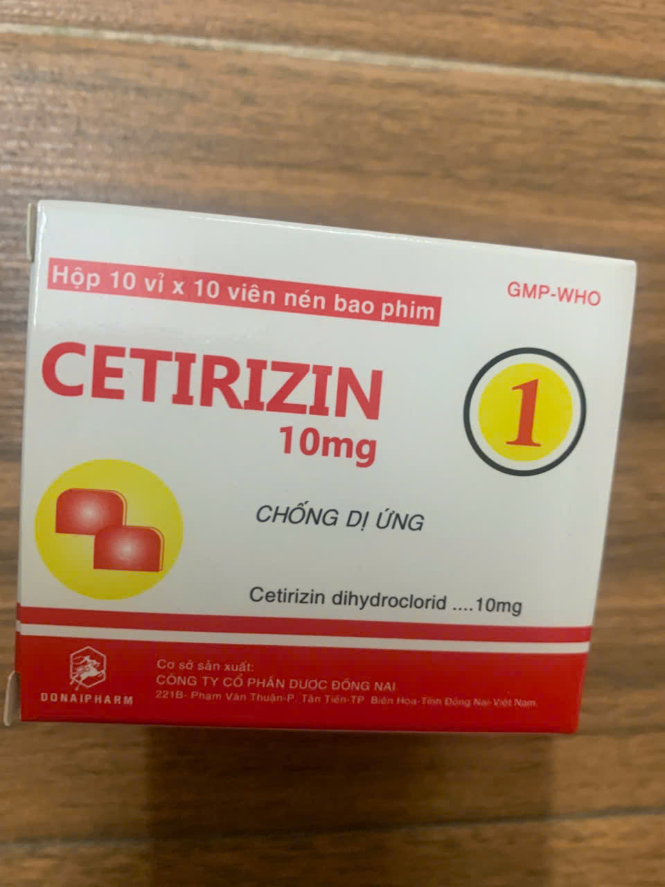 Cetirizin 10mg
