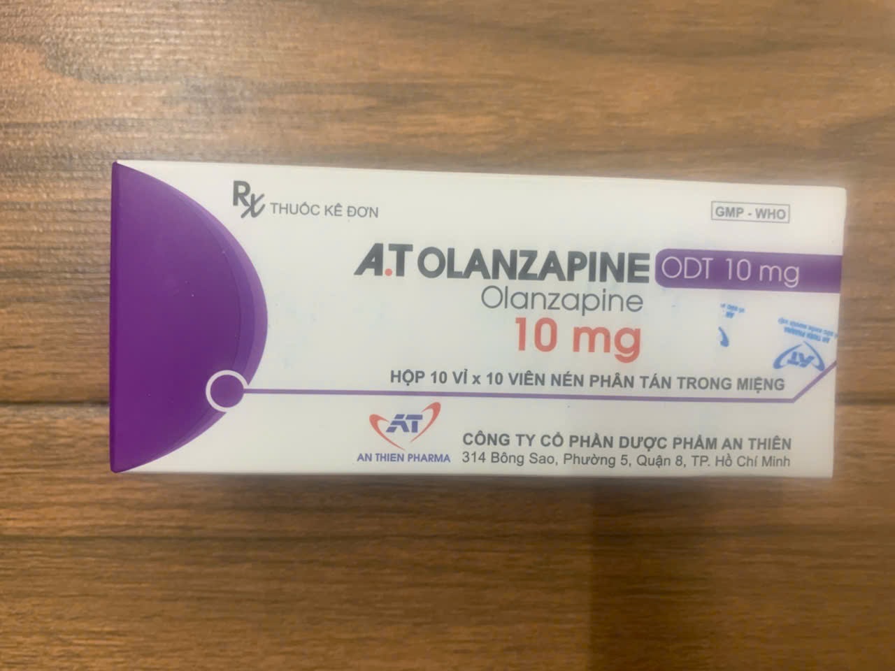 A.T Olanzapine 10mg