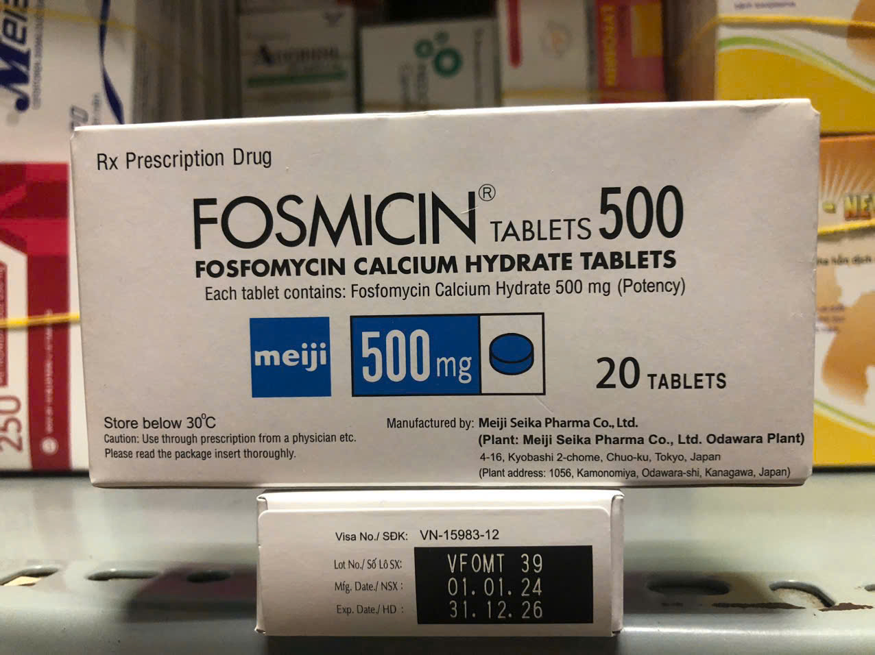 Fosmicin 500mg