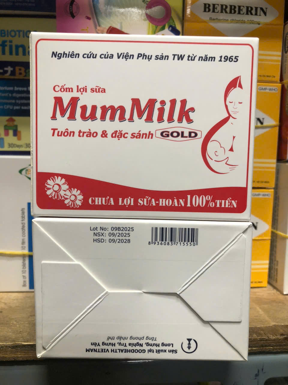 Cốm lợi sữa MumMilk trắng