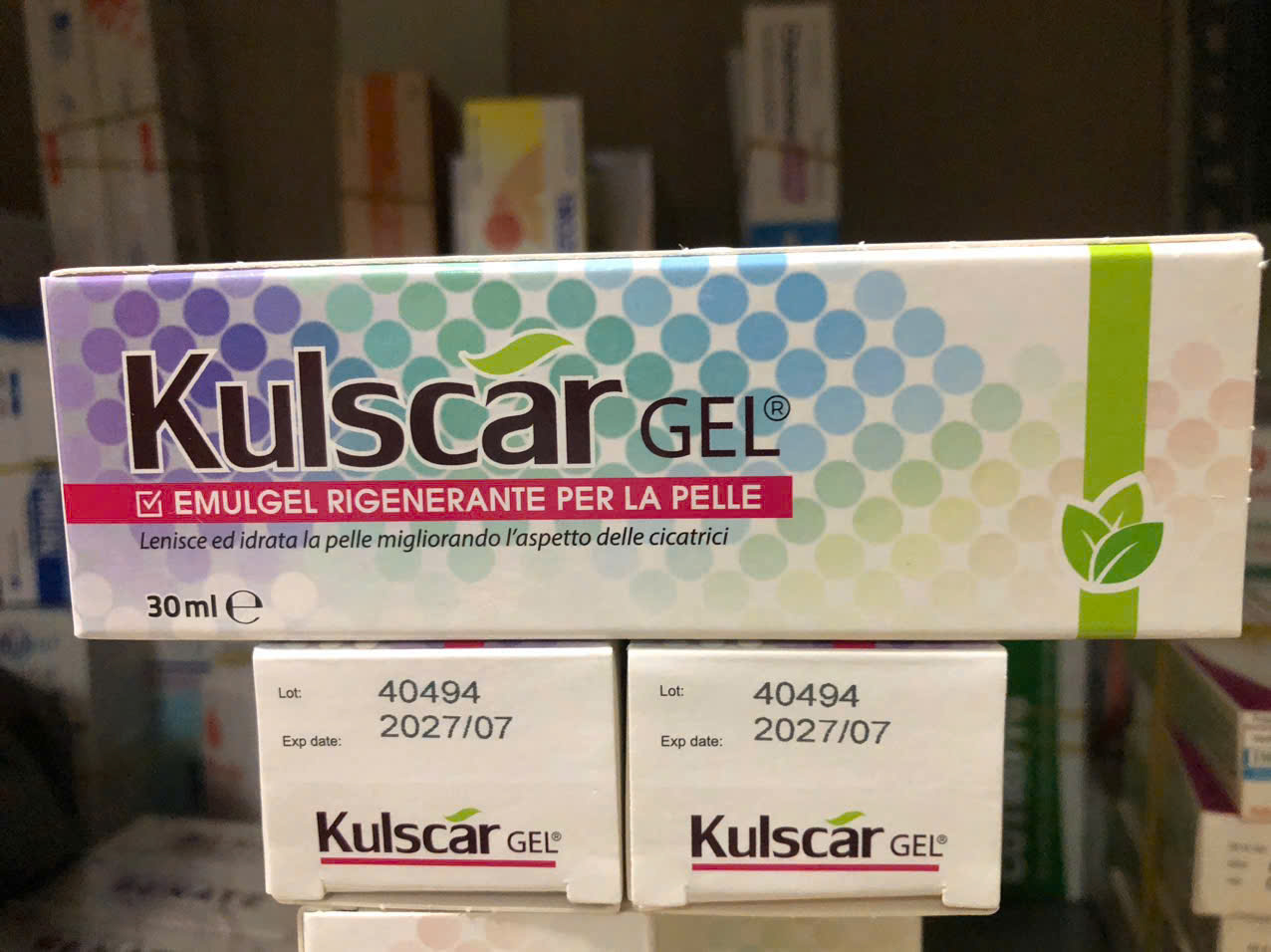 Kulscar gel