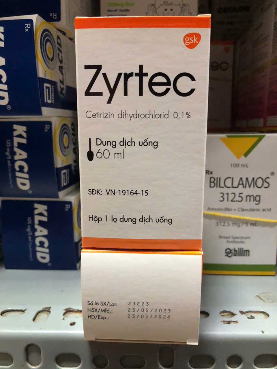 Zyrtec siro