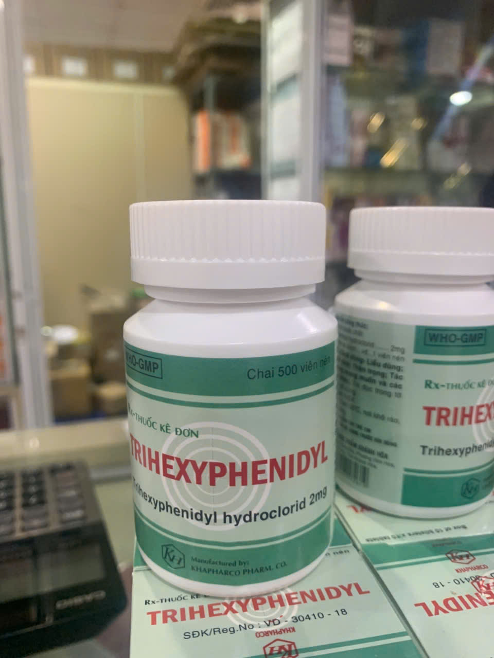 Trihexyphenidyl 2mg Khánh Hòa
