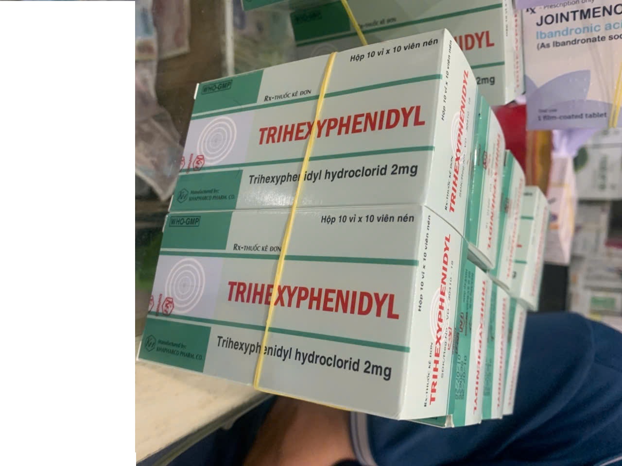 Trihexyphenidyl 2mg Khánh Hòa