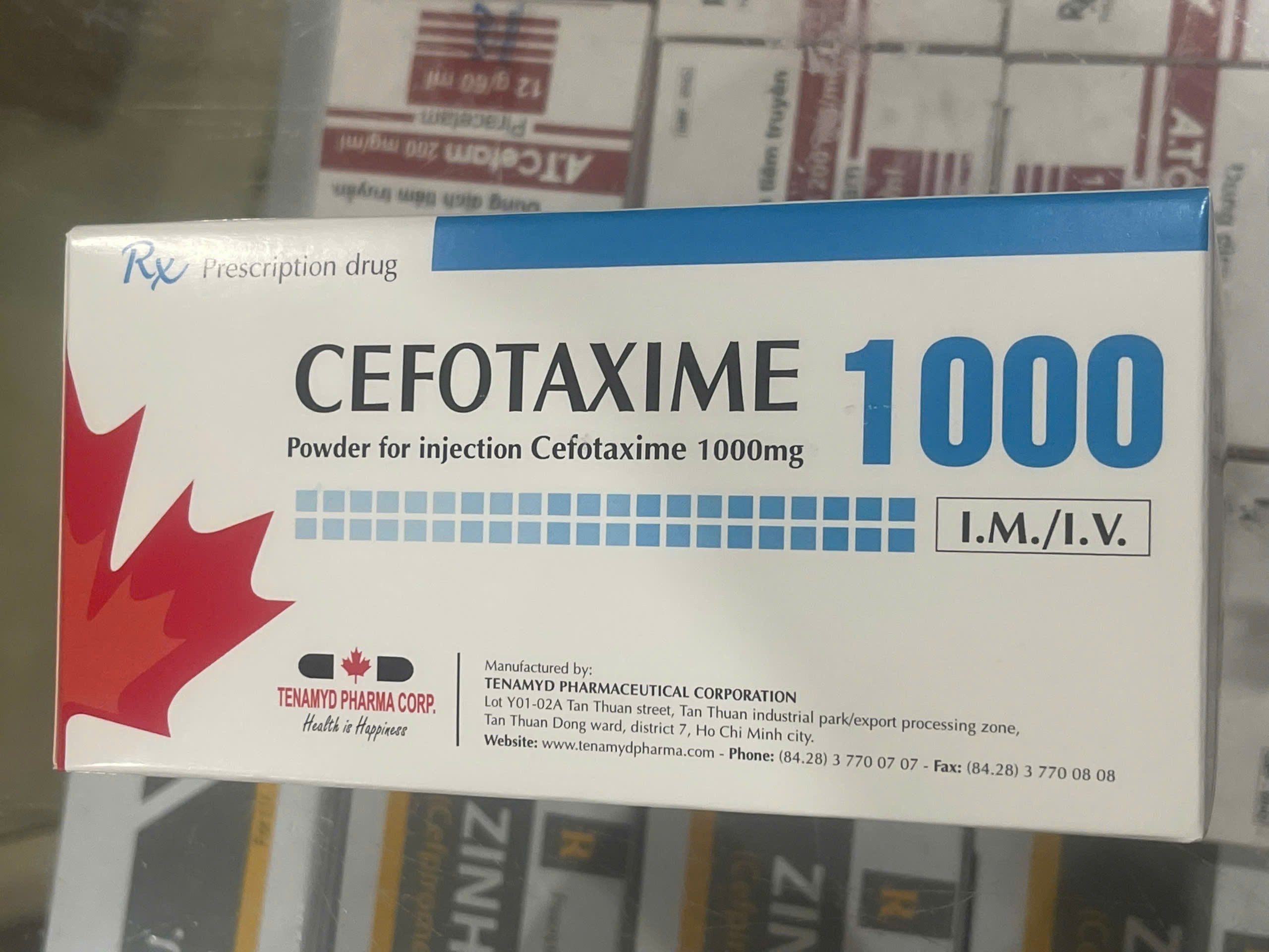 Tenamyd Cefotaxime 1000