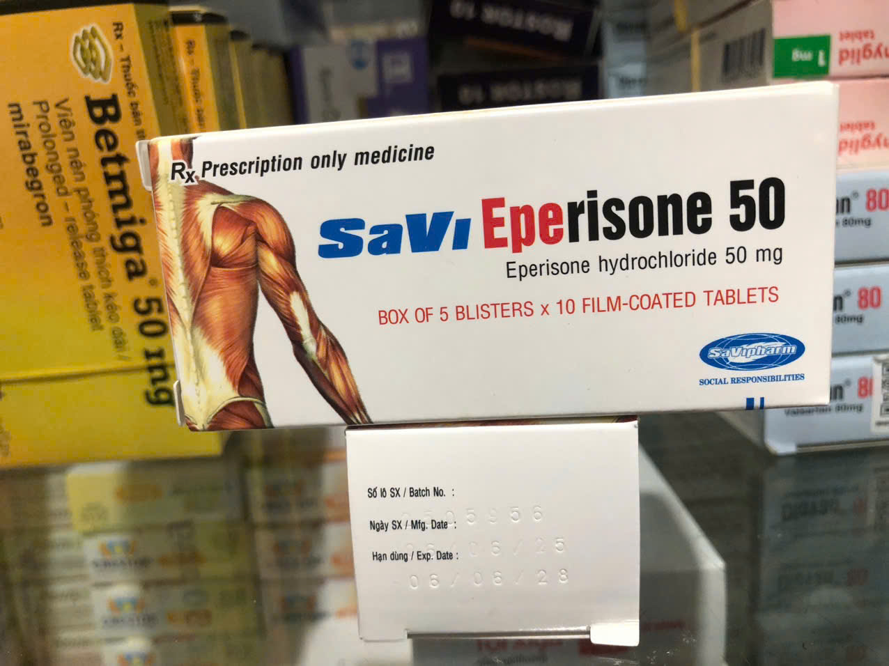 Savi Eperisone 50mg