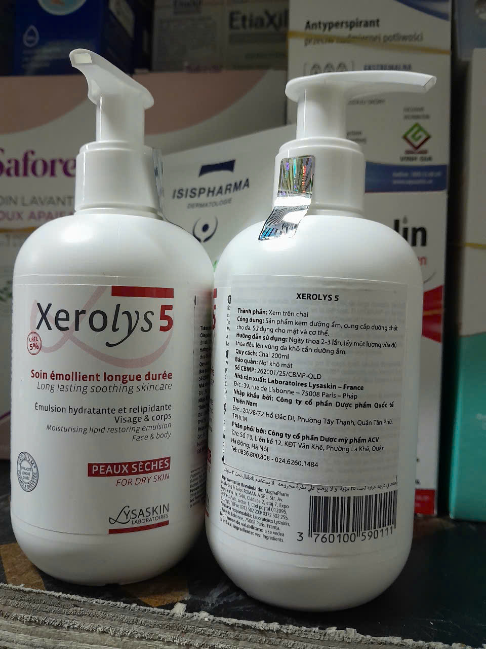 Xerolys 5 Soin Emollient Longue Duree 200ml