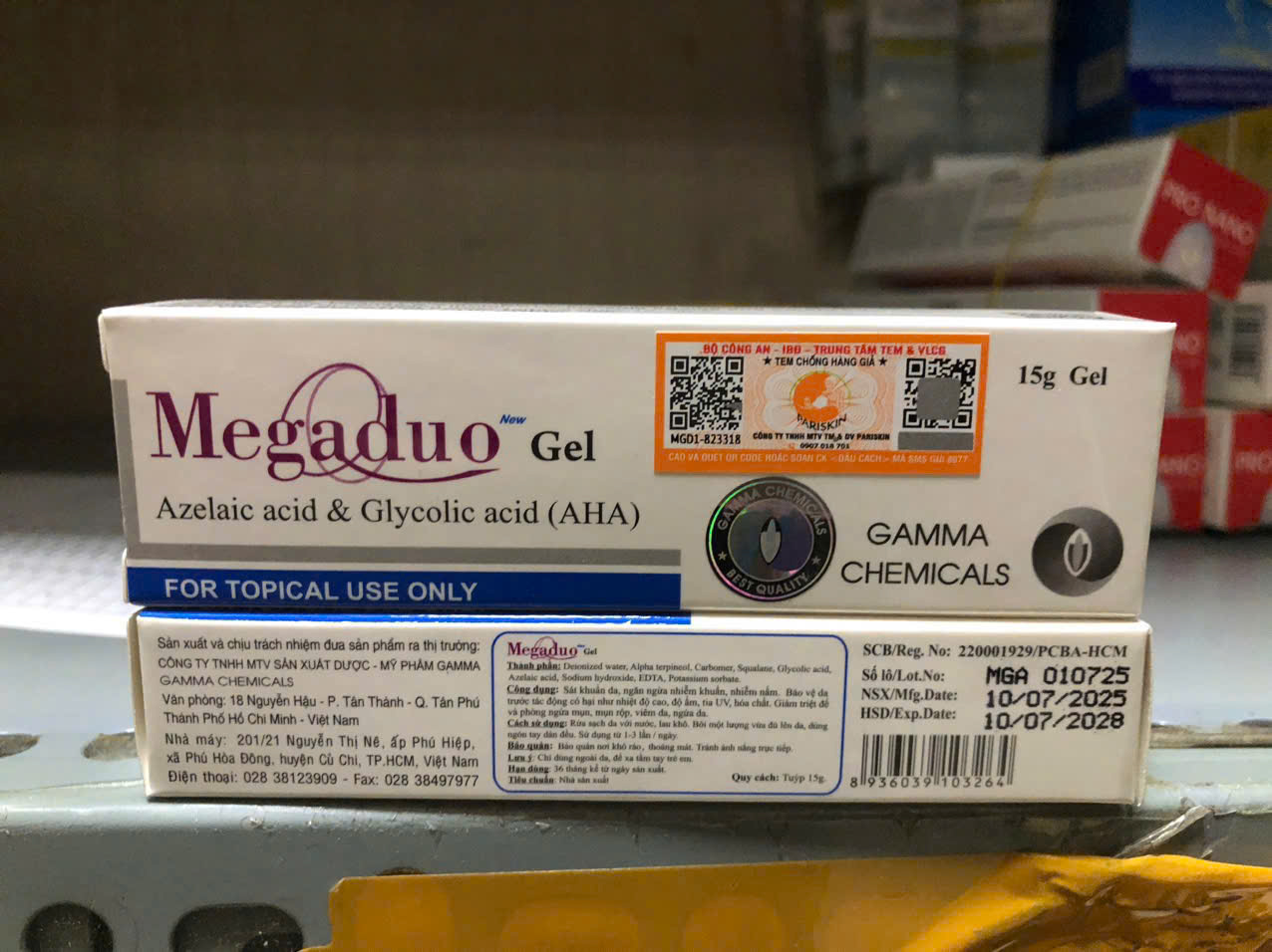 Megaduo gel