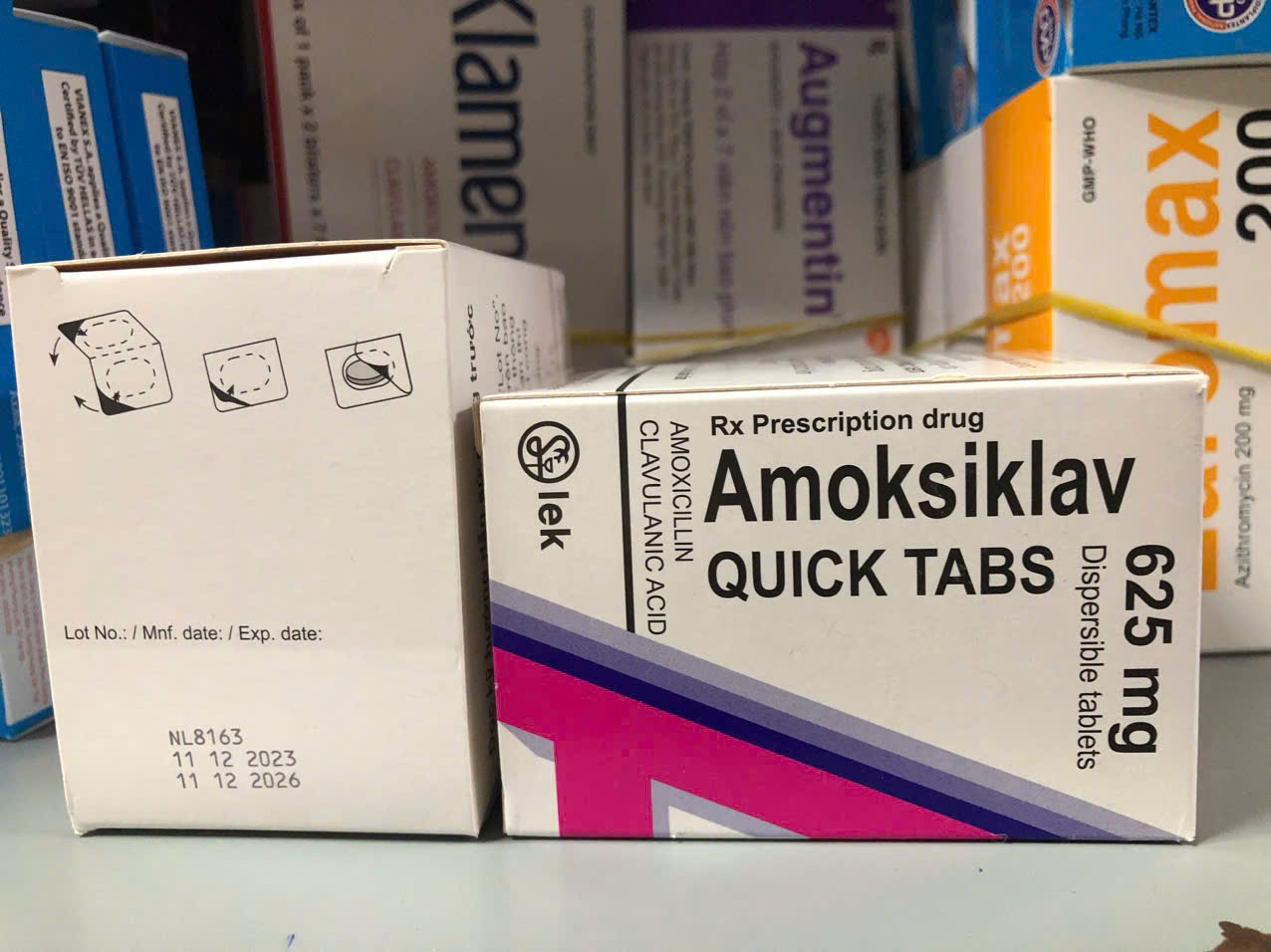 Amoksiklav 625mg Quick Tabs
