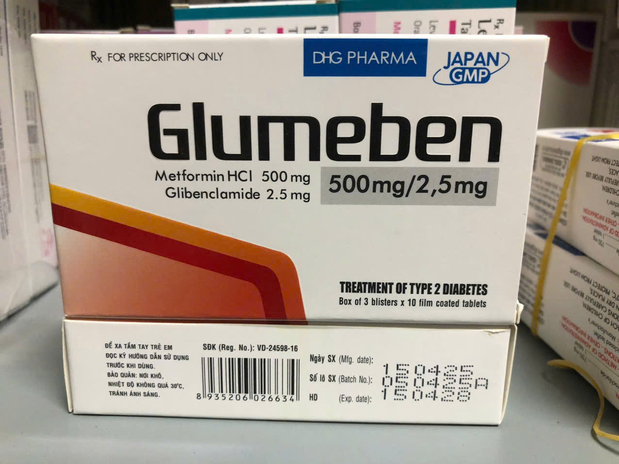 Glumeben 500/2.5mg