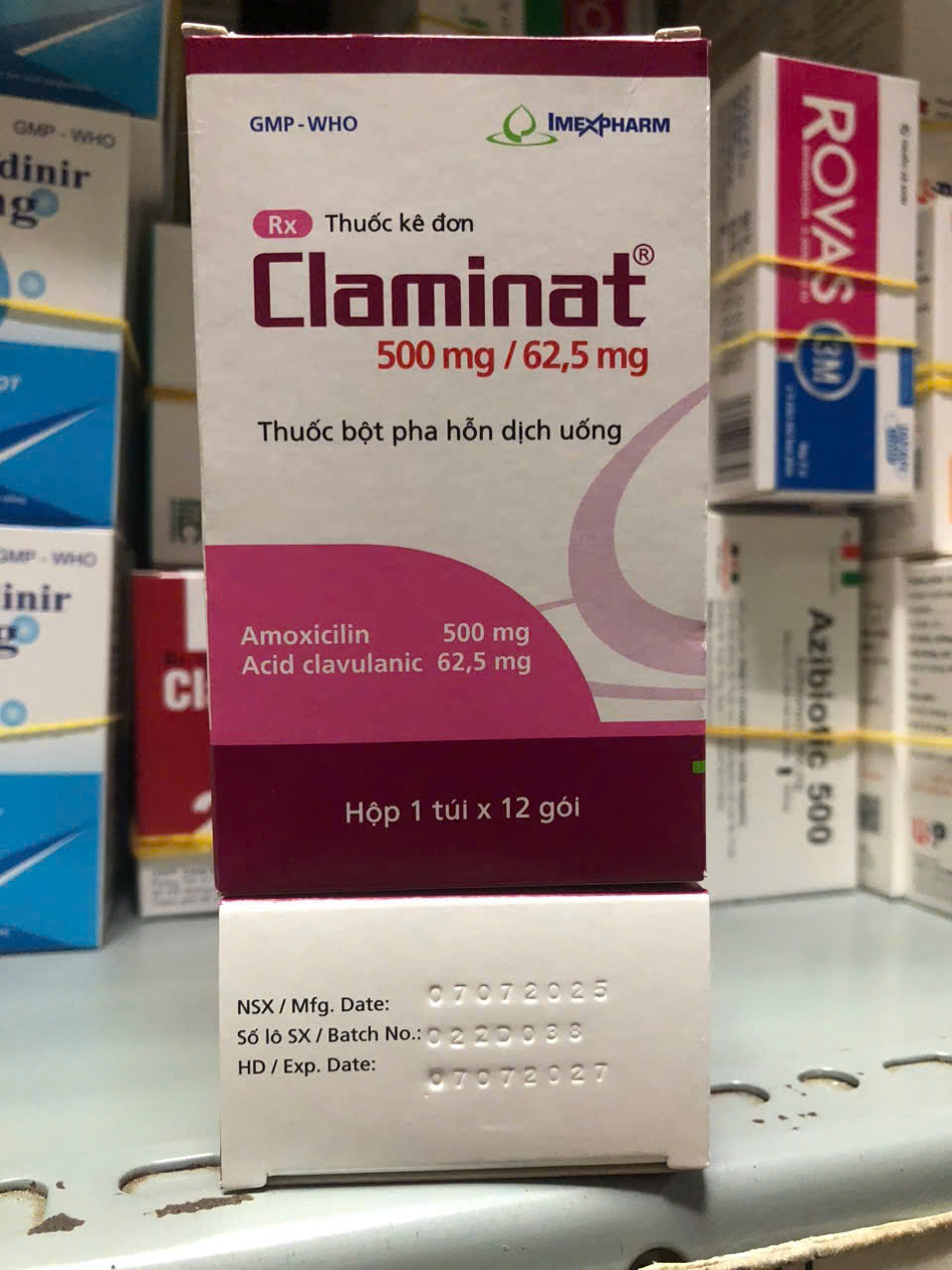 Claminat 500mg/62.5mg