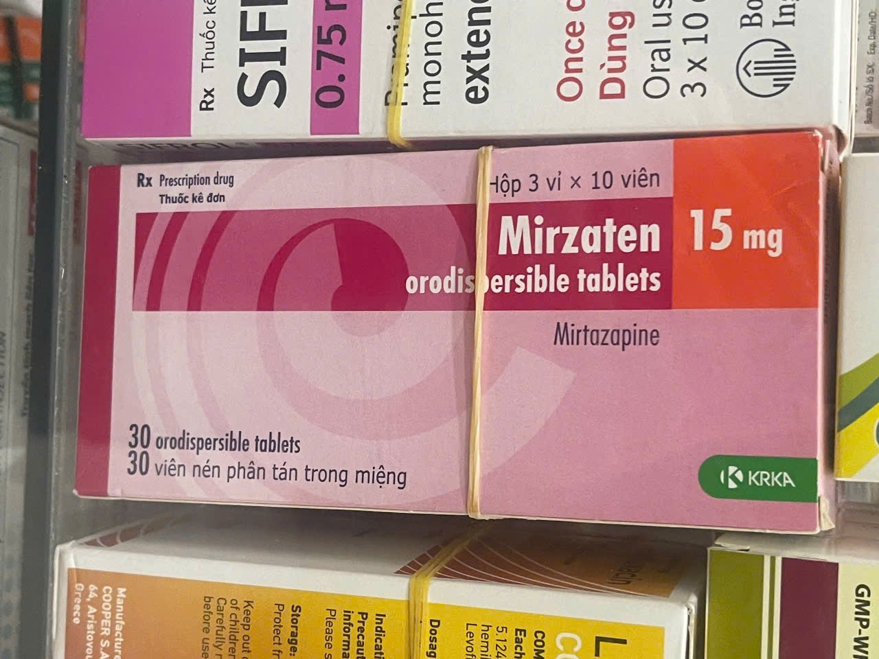 Mirzaten 15mg