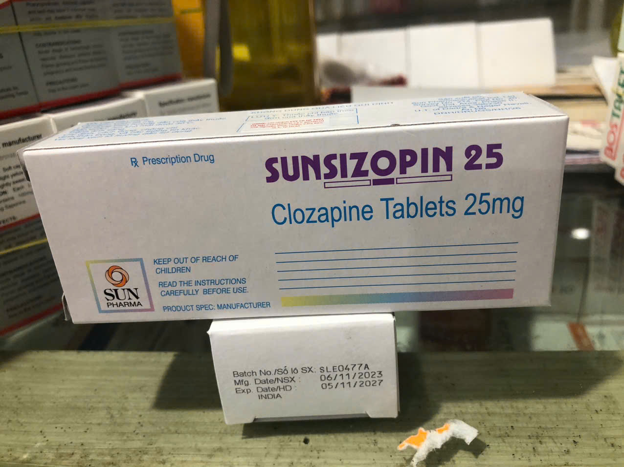 Sunsizopin 25mg