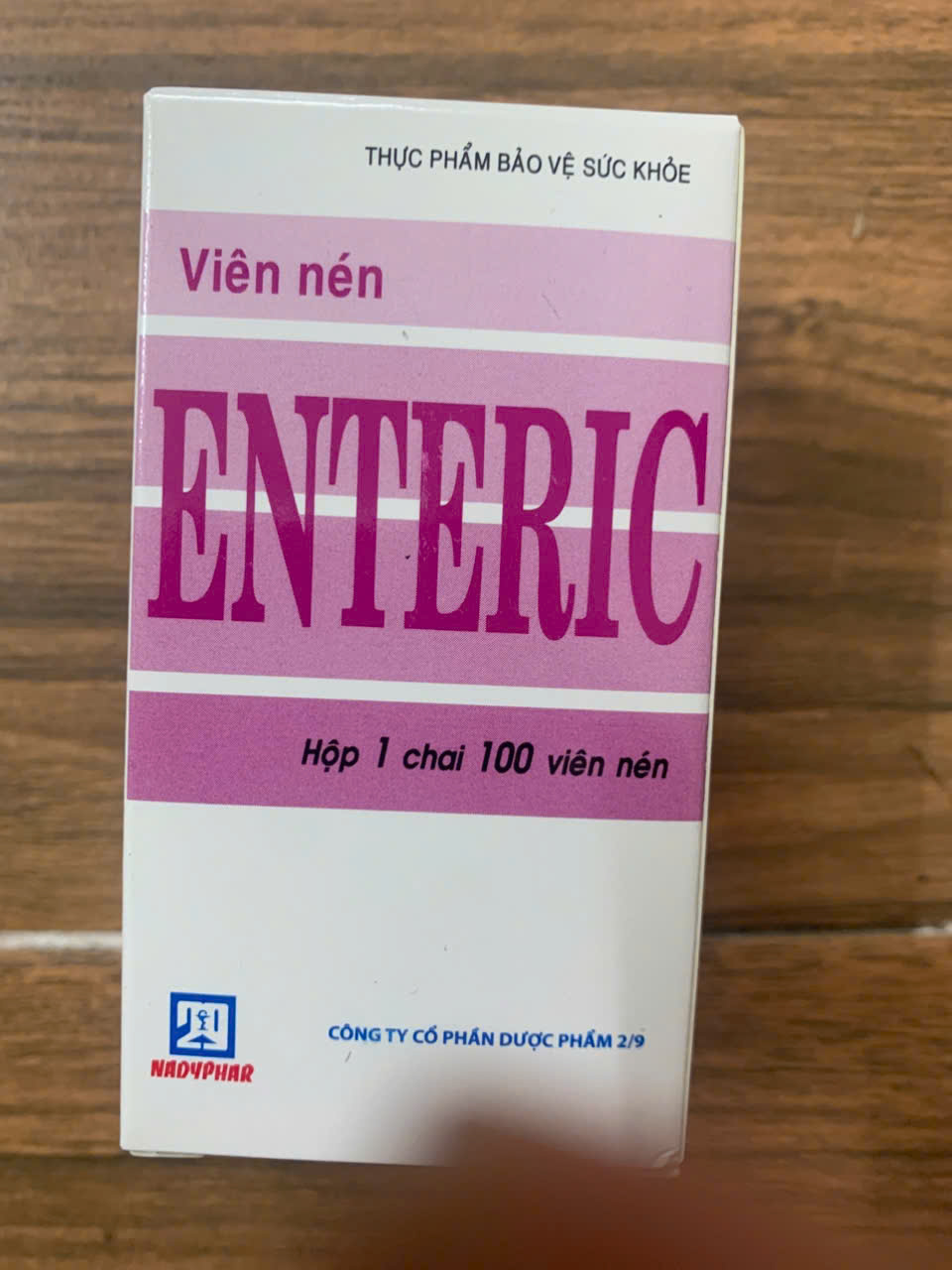 Enteric viên nén (lọ 100 viên)