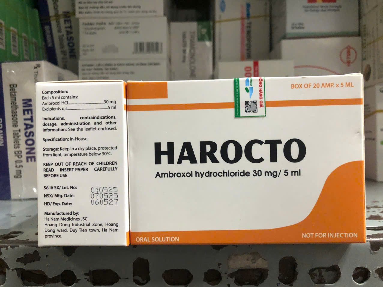 Harocto ống