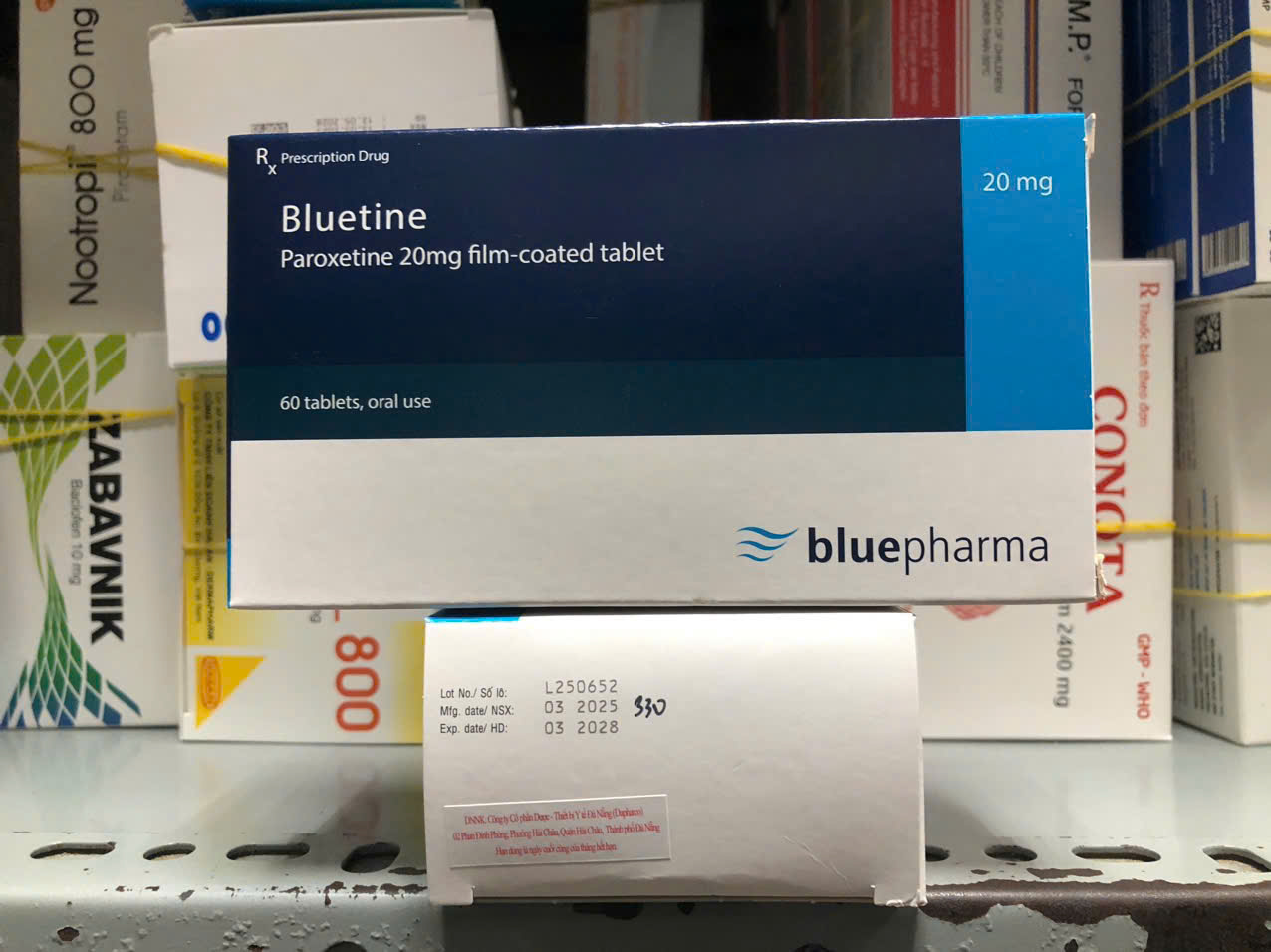 Bluetine 20mg
