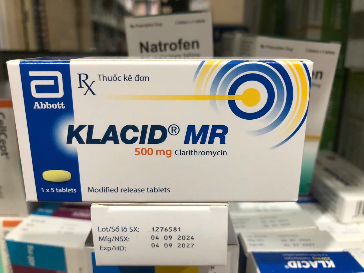 Klacid MR 500mg
