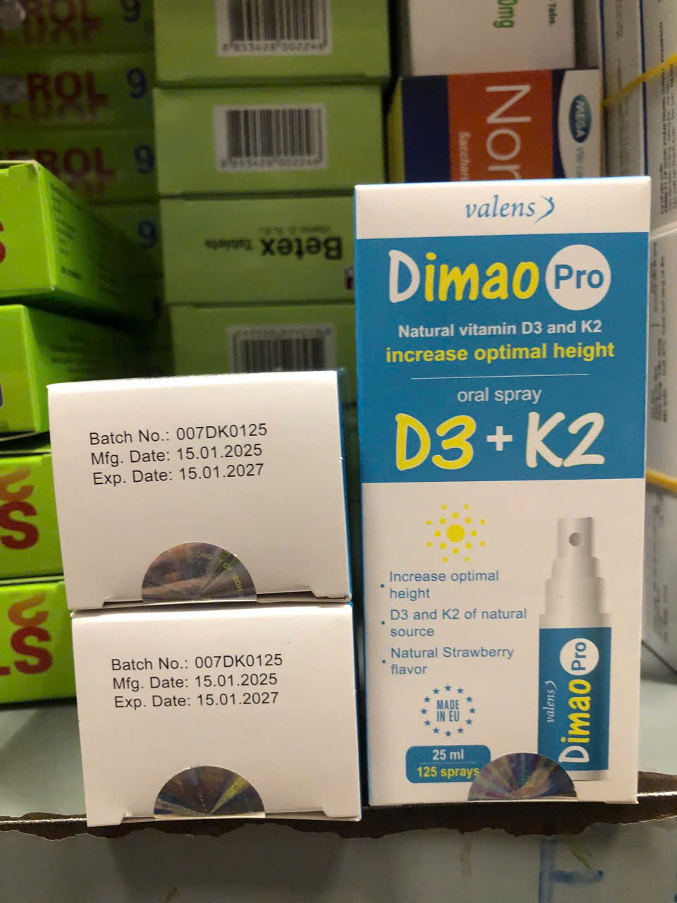 Dimao Pro Oral Spray D3 K2