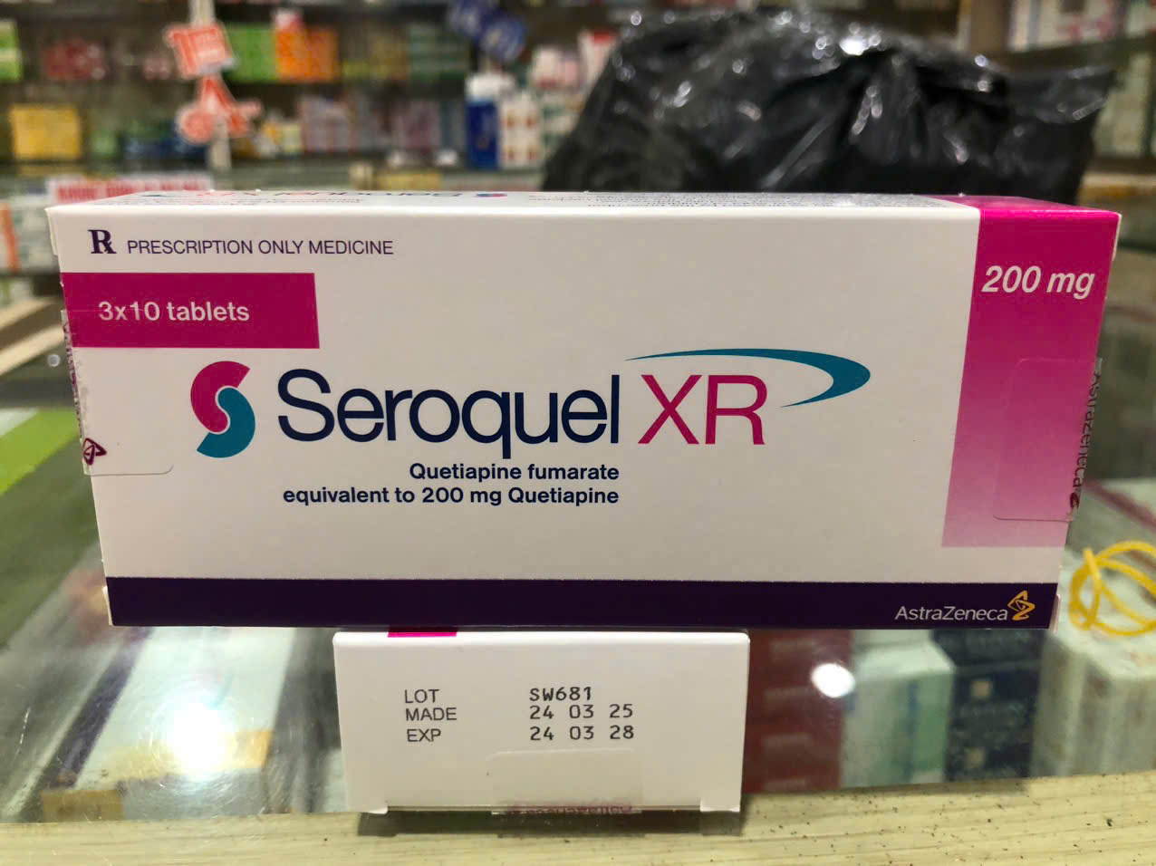 Seroquel XR 200mg